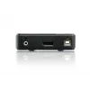ATEN 2 prievadų USB 4K DisplayPort 1.2 KVM komutatorius (su KVM kabeliais)