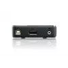 ATEN 2 prievadų USB 4K DisplayPort 1.2 KVM komutatorius (su KVM kabeliais)