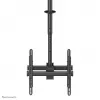Neomounts NM-C440DBLACK Dvigubas monitoriaus/TV laikiklis luboms 32-60 colių - aukštis 56-91 cm