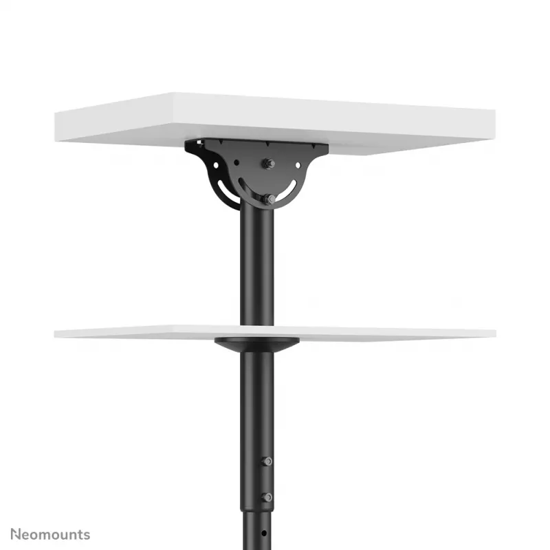 Neomounts NM-C440DBLACK Dvigubas monitoriaus/TV laikiklis luboms 32-60 colių - aukštis 56-91 cm
