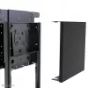 Neomounts NS-M1250Juoda TV vežimėlis 37-70 colių - pasukamas