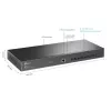 TP-Link Omada 8 prievadų 10GE SFP+ L2+ valdomas jungiklis