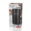 Burr grinder Adler AD4446BS — 150 W, stainless steel burrs, 75 g bean hopper, Juoda