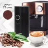 Burr grinder Adler AD4446BS — 150 W, stainless steel burrs, 75 g bean hopper, Juoda
