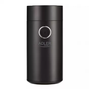 Burr grinder Adler AD4446BS — 150 W, stainless steel burrs, 75 g bean hopper, Juoda