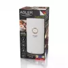 Kavos malūnėlis su plieninėmis gervėmis Adler AD4446WG — elektrinis kavos malūnėlis, nerūdijančio plieno gervės, 75 g talpos indas, 150 W, baltas