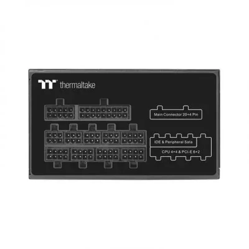 Thermaltake Toughpower PF1 maitinimo blokas 750 W 24 kontaktų ATX ATX juodas