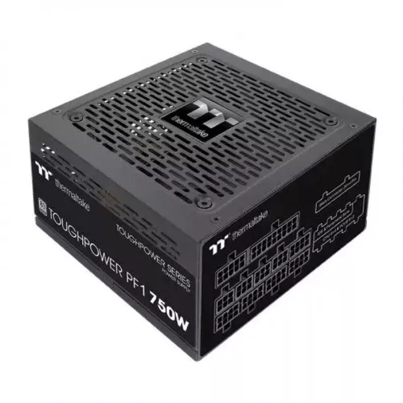 Thermaltake Toughpower PF1 maitinimo blokas 750 W 24 kontaktų ATX ATX juodas
