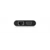 ICY BOX IB-DK4040-CPD Laidinė USB 3.2 Gen 1 (3.1 Gen 1) Type-C dokų stotelė, antracito, juoda