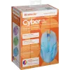 Laidinė žaidimų pelė DEFENDER Cyber MB-560L — optinė 1200 DPI, abirankė, USB Type-A, balta, 1,5 m laidas