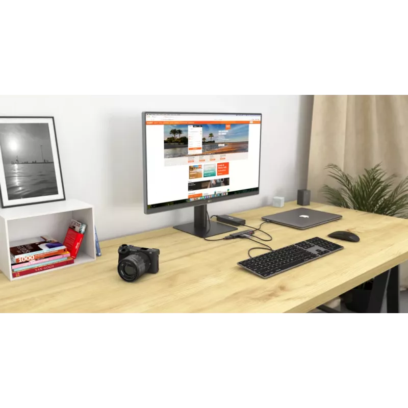 i-tec USB-C Travel Easy Dock 4K HDMI + maitinimo tiekimas 60 W