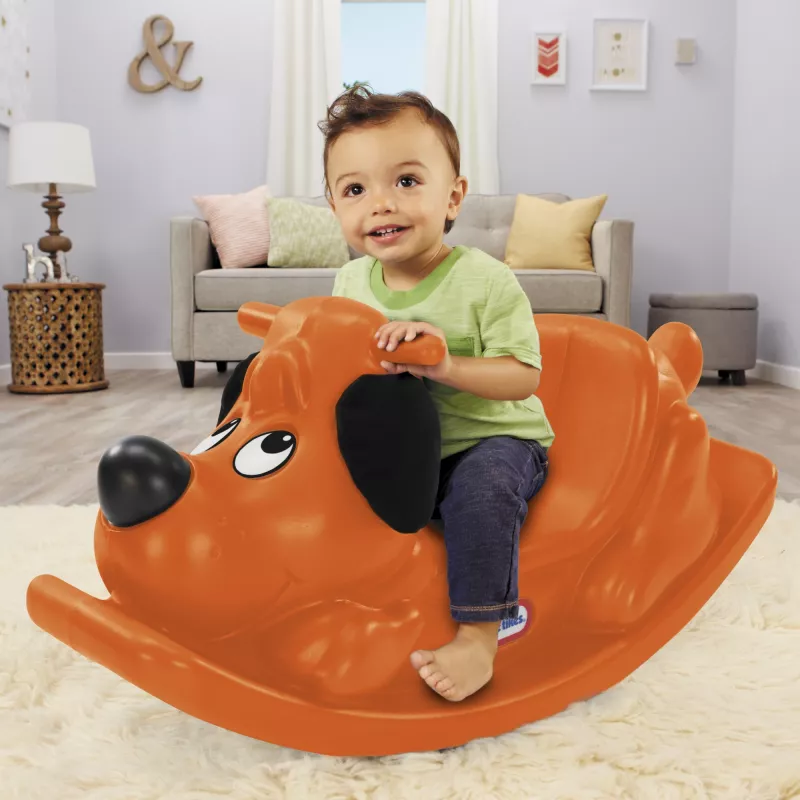 Little Tikes supamasis šuniukas - oranžinis, viengubas, 1 m., plastikinis, oranžinis