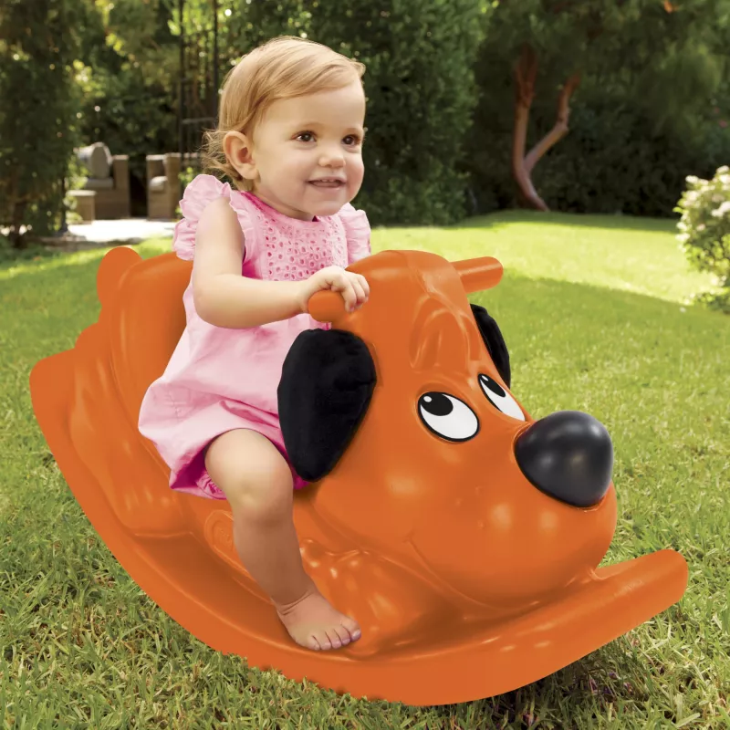 Little Tikes supamasis šuniukas - oranžinis, viengubas, 1 m., plastikinis, oranžinis