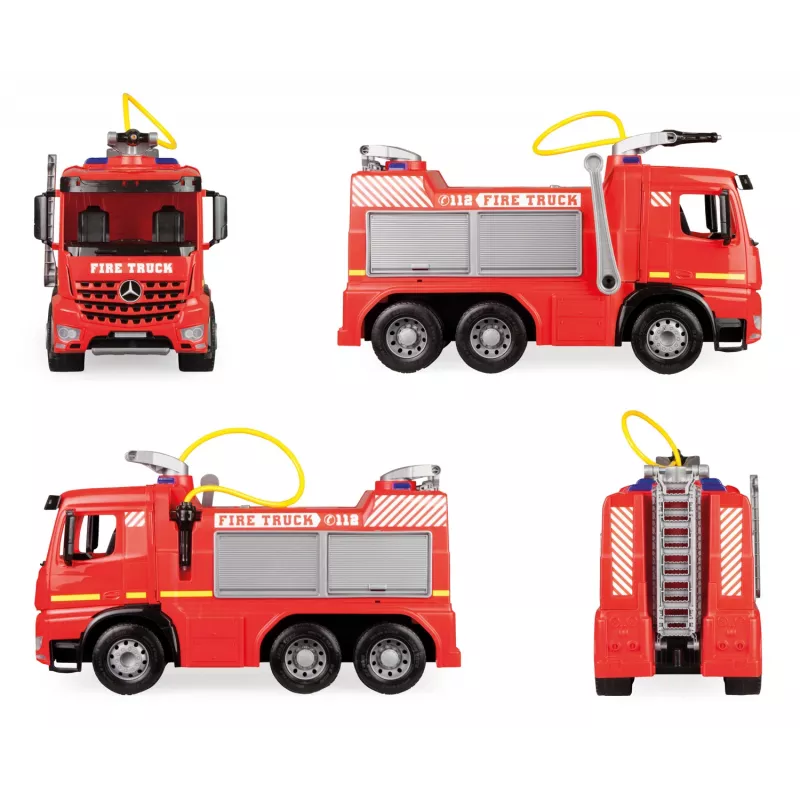 Lena GIGA TRUCKS Važiuojamasis gaisrinis automobilis Arocs, Gaisrinis automobilis, 3 m., Įvairiaspalvis