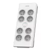 Philips SPN7080WA/60 apsaugos nuo viršįtampių lizdas baltas 8 kintamosios srovės lizdai 2 m