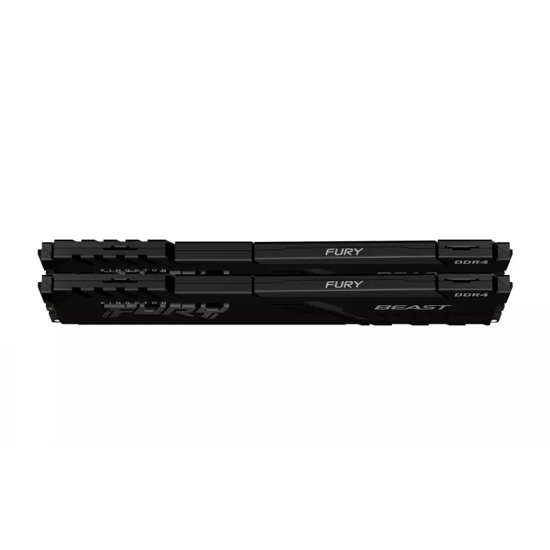 Kingston Technology FURY Beast 16GB 3200MT/s DDR4 CL16 DIMM (2 vnt. rinkinys) juoda