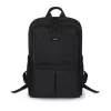 DICOTA Backpack Scale - 13-15,6 col. nešiojamojo kompiuterio kuprinė - juoda / 600d perdirbtas PET