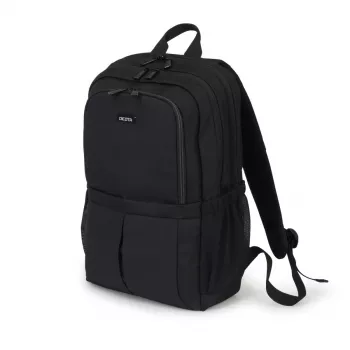 DICOTA Backpack Scale - 13-15,6 col. nešiojamojo kompiuterio kuprinė - juoda / 600d perdirbtas PET