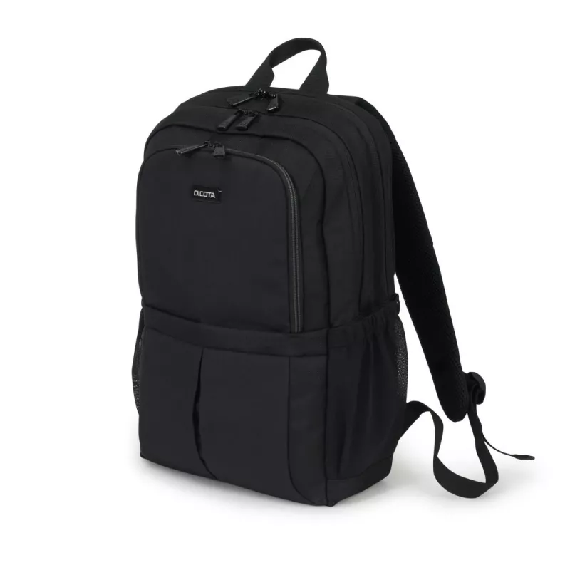 DICOTA Backpack Scale - 13-15,6 col. nešiojamojo kompiuterio kuprinė - juoda / 600d perdirbtas PET