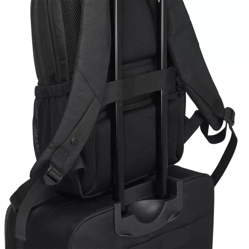 DICOTA Backpack Scale - 13-15,6 col. nešiojamojo kompiuterio kuprinė - juoda / 600d perdirbtas PET