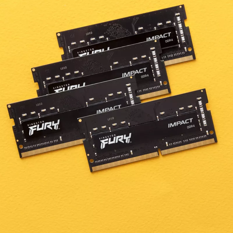 Kingston Technology FURY 16 GB 3200 MT/s DDR4 CL20 SODIMM Impact