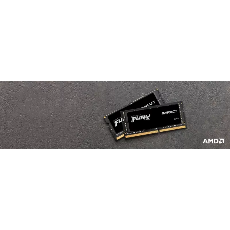 Kingston Technology FURY 16 GB 3200 MT/s DDR4 CL20 SODIMM Impact