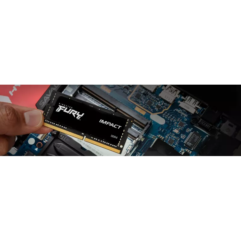 Kingston Technology FURY 16 GB 3200 MT/s DDR4 CL20 SODIMM Impact