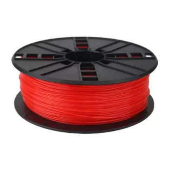 GEMBIRD ABS siūlas fluorescencinis raudonas, 1,75 mm, 1 kg