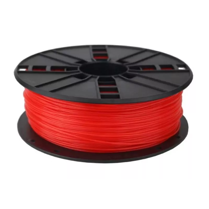 GEMBIRD ABS siūlas fluorescencinis raudonas, 1,75 mm, 1 kg