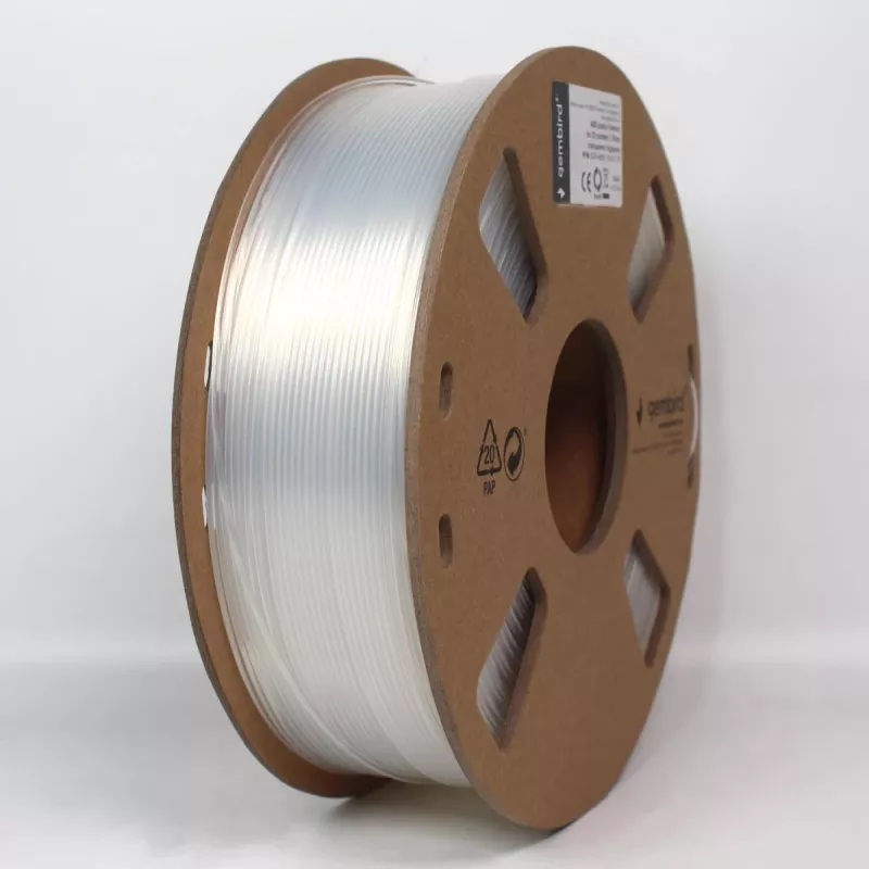 3D spausdinimo medžiaga ABS Gembird 3DP-ABS1.75-01-TR Balta 1 kg