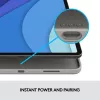 LOGITECH Combo Touch - iPad Pro 12.9in (5-os kartos) - anglų k. - Qwerty