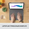 LOGITECH Combo Touch - iPad Pro 12.9in (5-os kartos) - anglų k. - Qwerty