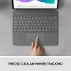 LOGITECH Combo Touch - iPad Pro 12.9in (5-os kartos) - anglų k. - Qwerty