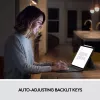 LOGITECH Combo Touch - iPad Pro 12.9in (5-os kartos) - anglų k. - Qwerty