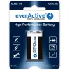 9 V šarminė baterija everActive EV6LR61-PRO, 9 V, 650 mAh, 26,4×48,5×16 mm, 1 vnt.