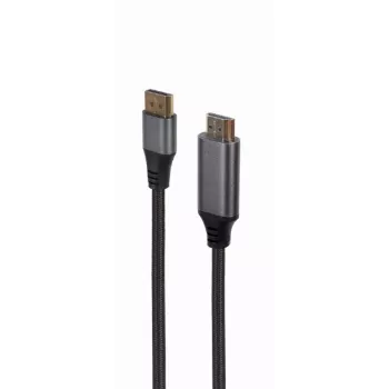 Vaizdo kabelio adapteris Gembird CC-DP-HDMI-4K-6 — DisplayPort į HDMI Type A, 1,8 m, 4K, juodas