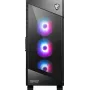 PC Case MSI MPG VELOX 100R Mid Tower Black — ATX, 7 expansion slots, 2×3.5 inch bays, 2×2.5 inch bays, USB-C