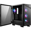 PC Case MSI MPG VELOX 100R Mid Tower Black — ATX, 7 expansion slots, 2×3.5 inch bays, 2×2.5 inch bays, USB-C