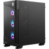 PC Case MSI MPG VELOX 100R Mid Tower Black — ATX, 7 expansion slots, 2×3.5 inch bays, 2×2.5 inch bays, USB-C