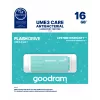 USB atmintukas GOODRAM UME3 CARE 16 GB USB Type-A 3.2 Gen 1 (skaitymo greitis 60 MB/s, rašymo greitis 20 MB/s) turkio spalvos