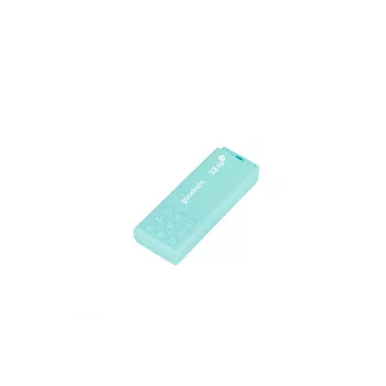 USB atmintinė GOODRAM UME3 32 GB USB Type-A 3.2 Gen 1 — turkio spalvos, 60 MB/s skaitymas, 20 MB/s rašymas