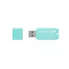 USB atmintukas GOODRAM 64 GB USB Type-A 3.2 Gen 1 UME3, turkio spalvos, skaitymo greitis 60 MB/s, rašymo greitis 20 MB/s