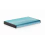 HDD korpusas Gembird EE2-U3S-3-B — 2,5 colio vieno lizdo, SATA, Mini‑USB A, iki 7 TB, mėlynas