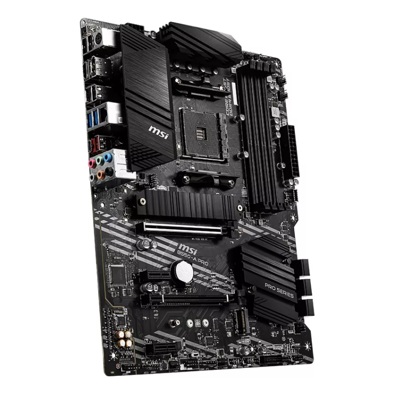 MSI B550-A PRO pagrindinė plokštė AMD B550 lizdas AM4 ATX