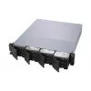 QNAP TL-R1200S-RP diskų talpyklos korpusas HDD/SSD korpusas Juoda, Pilka 2.5/3.5 colio