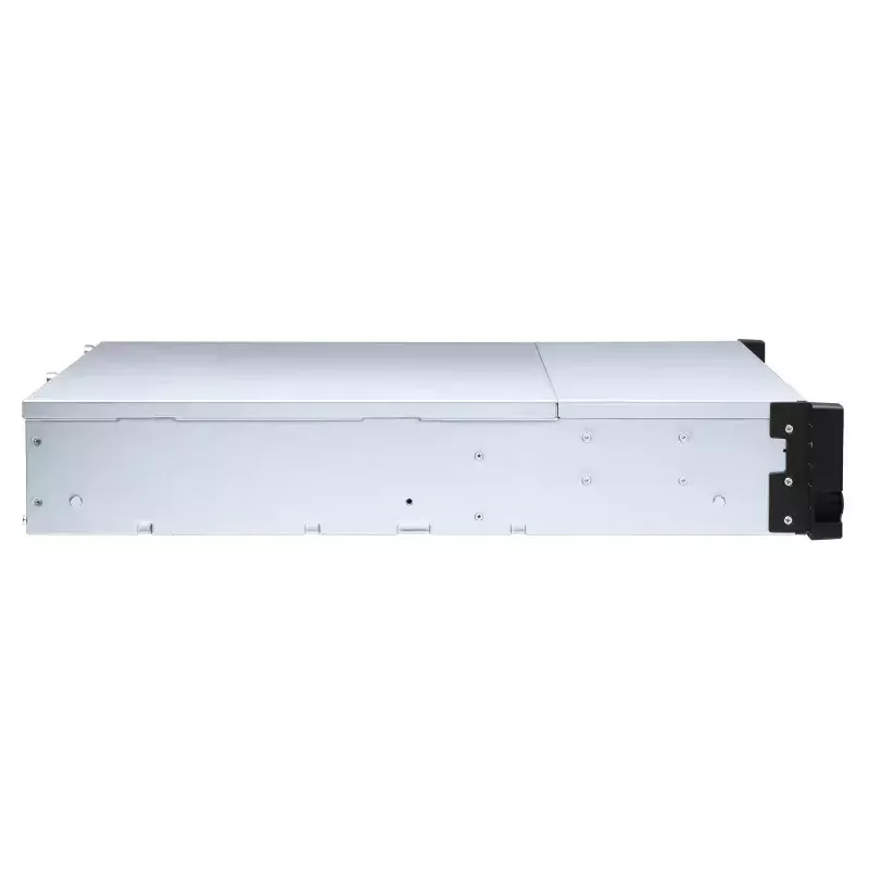 QNAP TL-R1200S-RP diskų talpyklos korpusas HDD/SSD korpusas Juoda, Pilka 2.5/3.5 colio