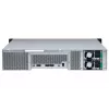 QNAP TL-R1200S-RP diskų talpyklos korpusas HDD/SSD korpusas Juoda, Pilka 2.5/3.5 colio
