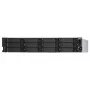 QNAP TL-R1200S-RP diskų talpyklos korpusas HDD/SSD korpusas Juoda, Pilka 2.5/3.5 colio