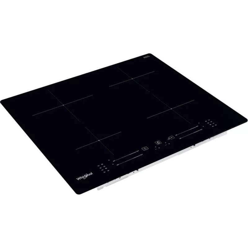 Whirlpool WS S4060 BF Black įmontuojama 60 cm zoninė indukcinė kaitlentė 4 zonos