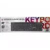 Laidinė USB klaviatūra DEFENDER HB-520 — kompaktiškas išdėstymas, USB jungtis